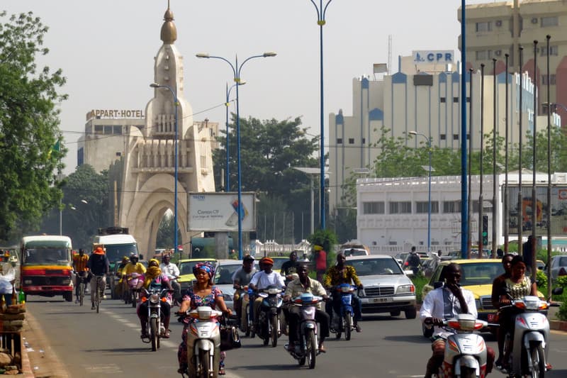 Bamako, capitale du Mali
